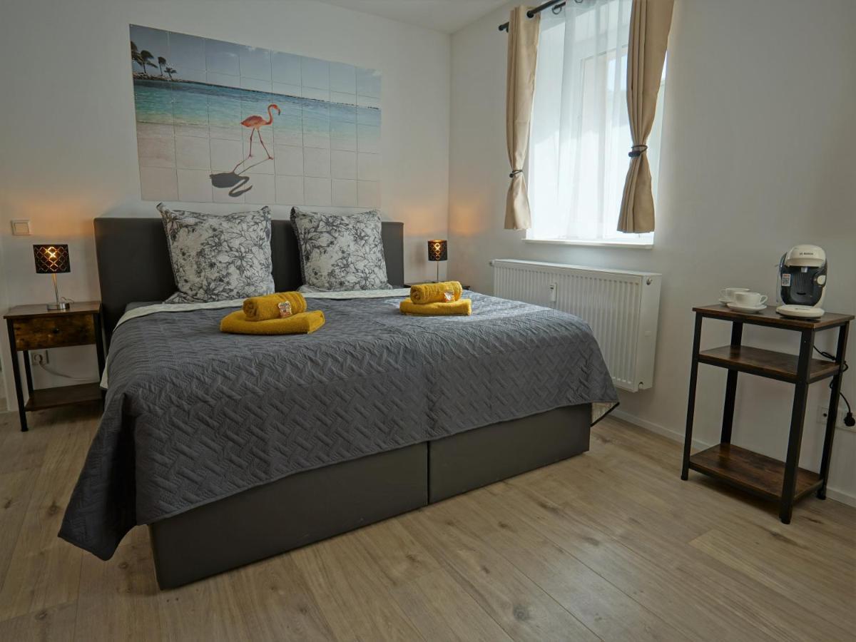 Appartement "Hogulu" Brandenburg, Balkon, Neustadt, Kueche, Wassernaehe - Parkplatz Inklusive à Brandenburg  Extérieur photo